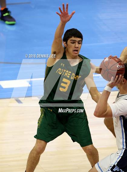 Thumbnail 2 in Notre Dame @ Pleasant Valley (CIF State D3 Final) photogallery.