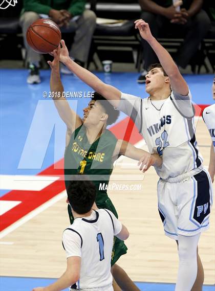 Thumbnail 2 in Notre Dame @ Pleasant Valley (CIF State D3 Final) photogallery.