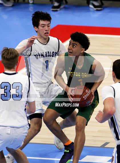 Thumbnail 3 in Notre Dame @ Pleasant Valley (CIF State D3 Final) photogallery.
