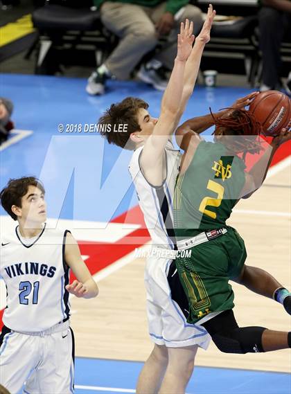 Thumbnail 2 in Notre Dame @ Pleasant Valley (CIF State D3 Final) photogallery.