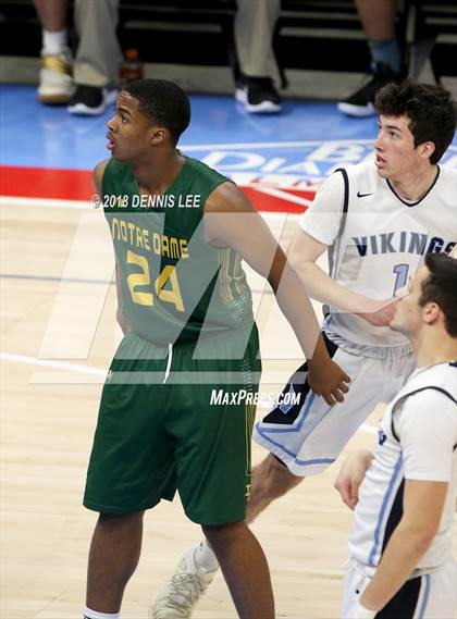 Thumbnail 1 in Notre Dame @ Pleasant Valley (CIF State D3 Final) photogallery.