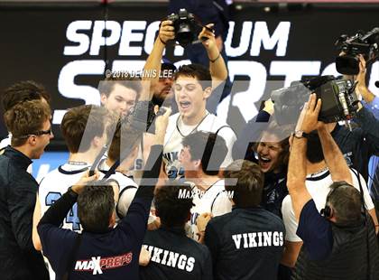 Thumbnail 3 in Notre Dame @ Pleasant Valley (CIF State D3 Final) photogallery.