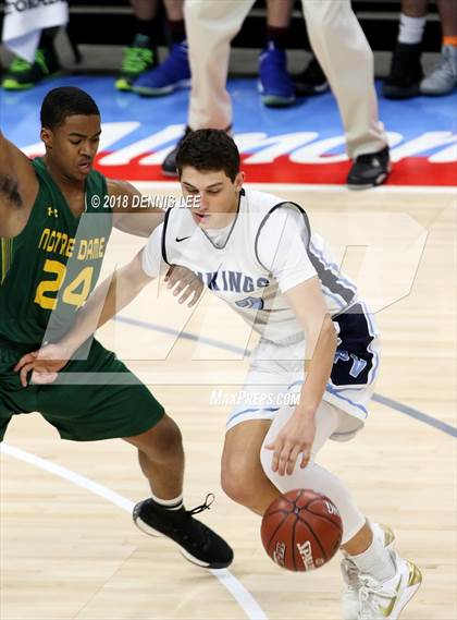 Thumbnail 3 in Notre Dame @ Pleasant Valley (CIF State D3 Final) photogallery.