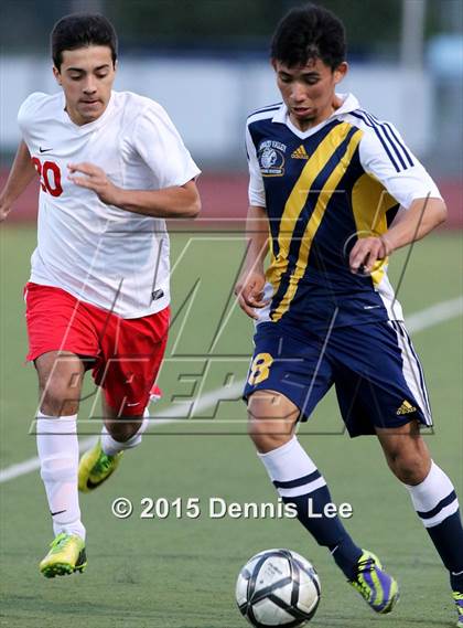 Thumbnail 1 in Ygnacio Valley @ Campolindo (CIF NCS D2 Playoffs) photogallery.