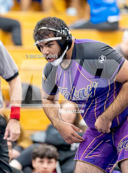 Thumbnail 2 in Rocklin vs Tokay (Rocklin dual tournament) photogallery.