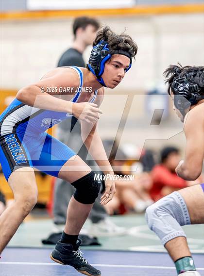 Thumbnail 2 in Rocklin vs Tokay (Rocklin dual tournament) photogallery.