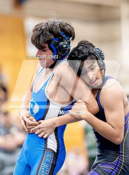 Thumbnail 2 in Rocklin vs Tokay (Rocklin dual tournament) photogallery.