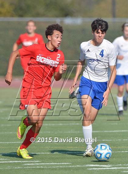 Thumbnail 3 in Sacramento Country Day vs. Sacramento Waldorf (CIF SJS D7 Final) photogallery.