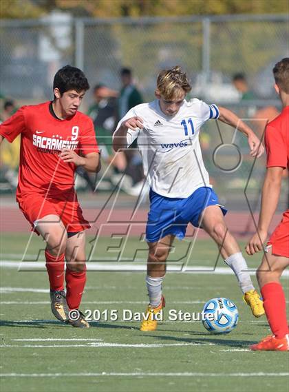 Thumbnail 2 in Sacramento Country Day vs. Sacramento Waldorf (CIF SJS D7 Final) photogallery.