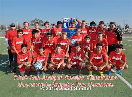 Thumbnail 3 in Sacramento Country Day vs. Sacramento Waldorf (CIF SJS D7 Final) photogallery.