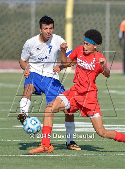 Thumbnail 2 in Sacramento Country Day vs. Sacramento Waldorf (CIF SJS D7 Final) photogallery.