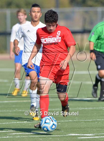 Thumbnail 3 in Sacramento Country Day vs. Sacramento Waldorf (CIF SJS D7 Final) photogallery.