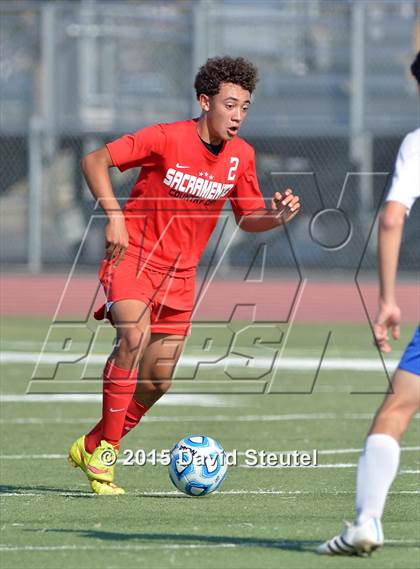 Thumbnail 3 in Sacramento Country Day vs. Sacramento Waldorf (CIF SJS D7 Final) photogallery.
