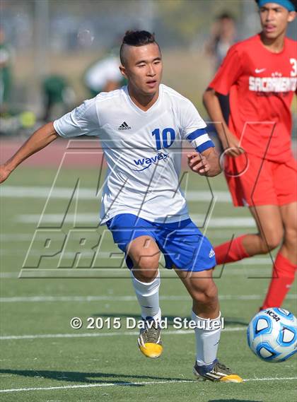 Thumbnail 2 in Sacramento Country Day vs. Sacramento Waldorf (CIF SJS D7 Final) photogallery.