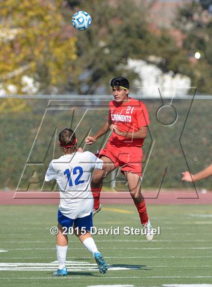 Thumbnail 2 in Sacramento Country Day vs. Sacramento Waldorf (CIF SJS D7 Final) photogallery.