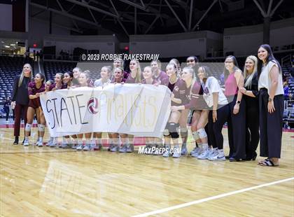 Thumbnail 3 in Harlan vs. Cinco Ranch (UIL 6A Volleyball Semifinal Medal Ceremony) photogallery.