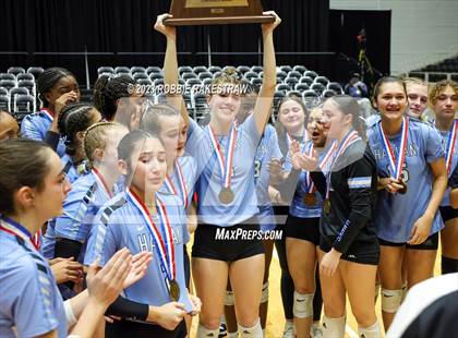 Thumbnail 3 in Harlan vs. Cinco Ranch (UIL 6A Volleyball Semifinal Medal Ceremony) photogallery.