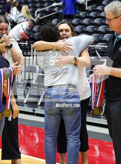 Thumbnail 2 in Harlan vs. Cinco Ranch (UIL 6A Volleyball Semifinal Medal Ceremony) photogallery.