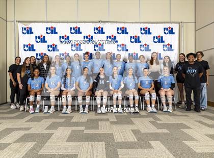 Thumbnail 3 in Harlan vs. Cinco Ranch (UIL 6A Volleyball Semifinal Medal Ceremony) photogallery.
