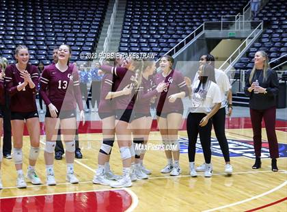 Thumbnail 2 in Harlan vs. Cinco Ranch (UIL 6A Volleyball Semifinal Medal Ceremony) photogallery.