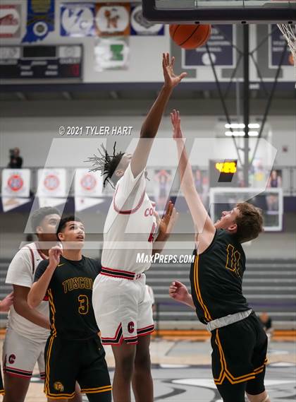 Thumbnail 2 in Tuscola vs. 21st Century Charter (Sneakers for Santa Shootout) photogallery.