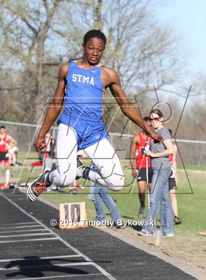 Thumbnail 1 in Ed Bourelle Invitational Track Meet  photogallery.