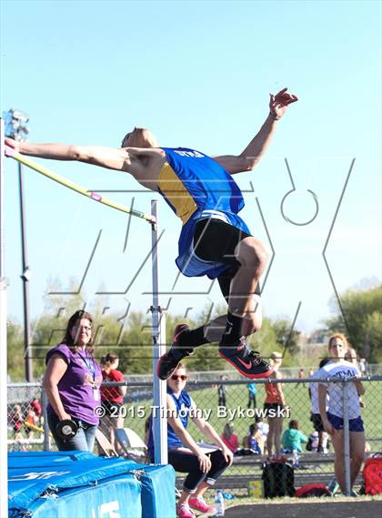 Thumbnail 1 in Ed Bourelle Invitational Track Meet  photogallery.