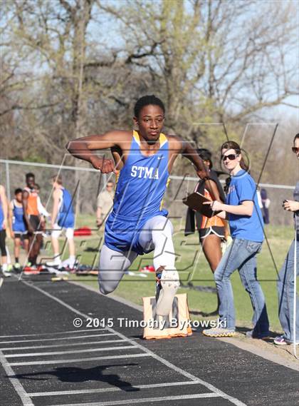 Thumbnail 2 in Ed Bourelle Invitational Track Meet  photogallery.