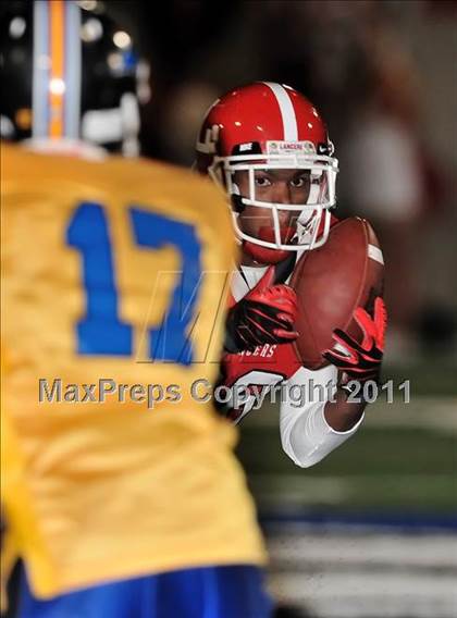Thumbnail 1 in St. Albert (Alberta) vs. Orange Lutheran photogallery.