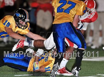 Thumbnail 2 in St. Albert (Alberta) vs. Orange Lutheran photogallery.