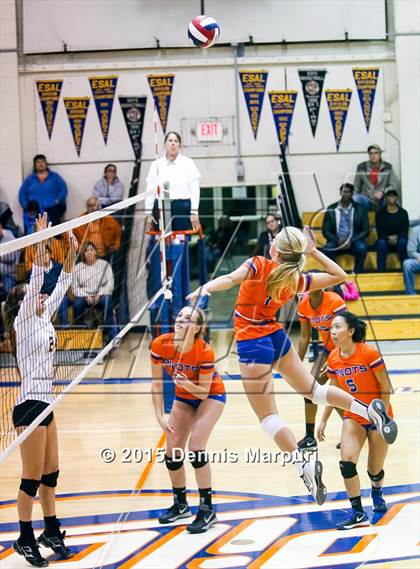 Thumbnail 2 in St. Joseph Notre Dame vs. Athenian (CIF NCS D5 1st Round) photogallery.