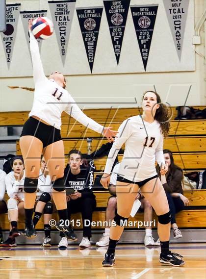 Thumbnail 3 in St. Joseph Notre Dame vs. Athenian (CIF NCS D5 1st Round) photogallery.