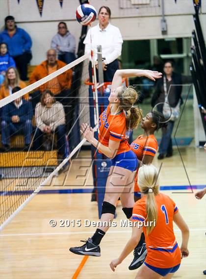 Thumbnail 3 in St. Joseph Notre Dame vs. Athenian (CIF NCS D5 1st Round) photogallery.