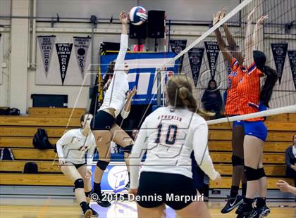 Thumbnail 3 in St. Joseph Notre Dame vs. Athenian (CIF NCS D5 1st Round) photogallery.