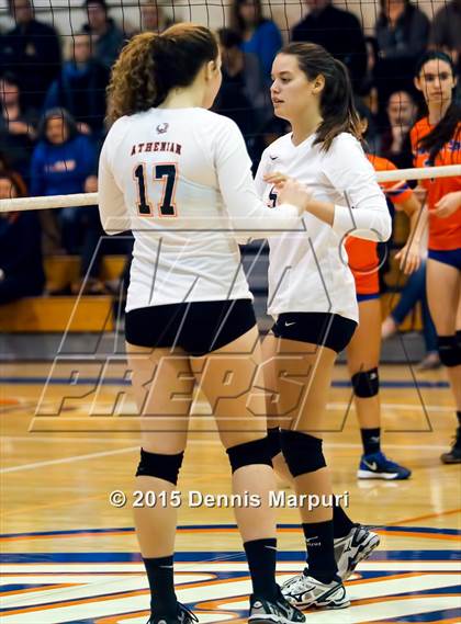 Thumbnail 2 in St. Joseph Notre Dame vs. Athenian (CIF NCS D5 1st Round) photogallery.
