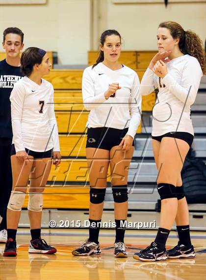 Thumbnail 2 in St. Joseph Notre Dame vs. Athenian (CIF NCS D5 1st Round) photogallery.