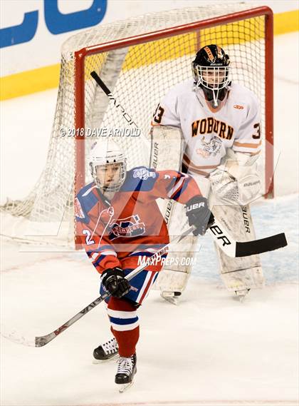 Thumbnail 3 in Woburn Memorial vs. Tewksbury/Methuen (MIAA Division 1 Final) photogallery.