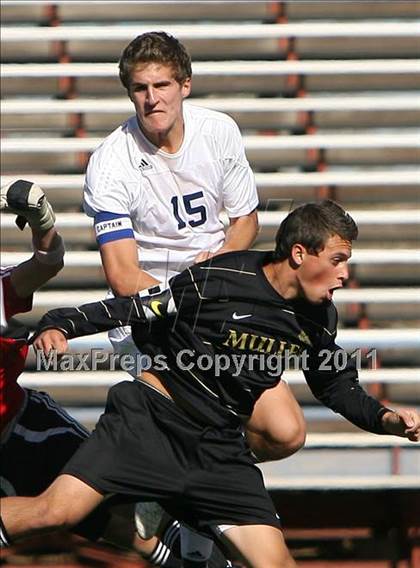 Thumbnail 3 in Mullen vs. Air Academy (CHSAA 4A Semifinal) photogallery.