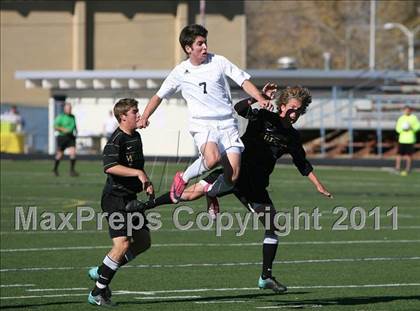 Thumbnail 1 in Mullen vs. Air Academy (CHSAA 4A Semifinal) photogallery.