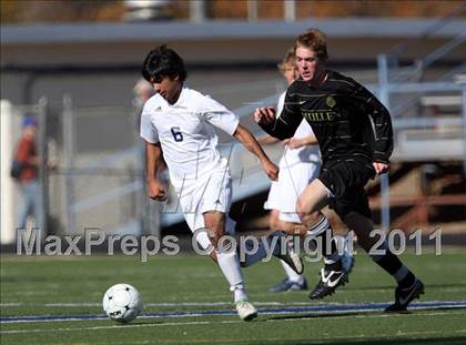 Thumbnail 2 in Mullen vs. Air Academy (CHSAA 4A Semifinal) photogallery.
