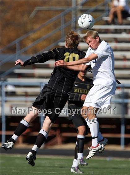 Thumbnail 2 in Mullen vs. Air Academy (CHSAA 4A Semifinal) photogallery.