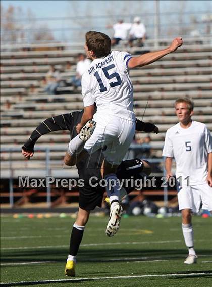 Thumbnail 2 in Mullen vs. Air Academy (CHSAA 4A Semifinal) photogallery.