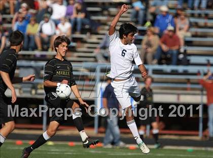 Thumbnail 3 in Mullen vs. Air Academy (CHSAA 4A Semifinal) photogallery.