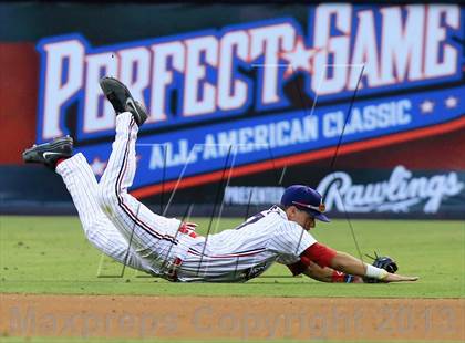 Thumbnail 2 in Perfect Game All-American Classic (East vs. West) photogallery.