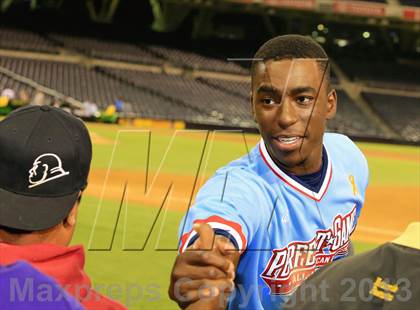 Thumbnail 2 in Perfect Game All-American Classic (East vs. West) photogallery.