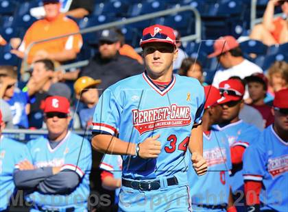 Thumbnail 3 in Perfect Game All-American Classic (East vs. West) photogallery.