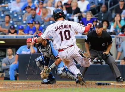 Thumbnail 2 in Perfect Game All-American Classic (East vs. West) photogallery.
