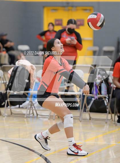 Thumbnail 3 in Joseph City vs West Point (Epic Tourneys Volleyball Invite) photogallery.