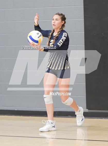 Thumbnail 3 in Joseph City vs West Point (Epic Tourneys Volleyball Invite) photogallery.