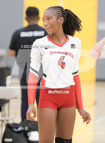 Thumbnail 3 in Joseph City vs West Point (Epic Tourneys Volleyball Invite) photogallery.